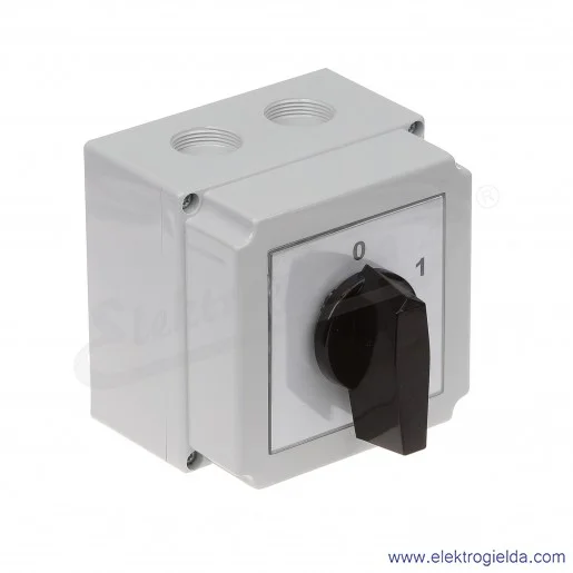 4G80-10-PK /0-1/ 80A 3P Łącznik krzywkowy w obudowie 4G80-10-PK /0-1/ 80A 3P Łącznik krzywkowy w obudowie