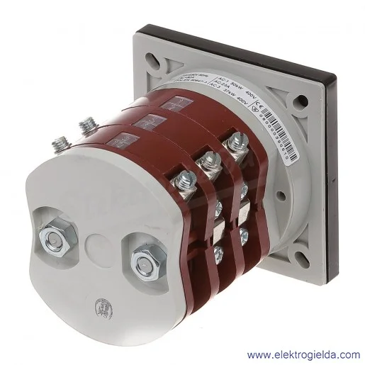 4G80-11-U /L-0-P/ 80A Łącznik krzywkowy 3-fazowy Lewo-Prawo bez obudowy 4G80-11-U /L-0-P/ 80A Łącznik krzywkowy 3-fazowy Lewo-Prawo bez obudowy