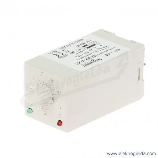 Przekaźnik czasowy 628-002-00-221, RTX132, 24-48VAC/DC, 0,1-1.2s Przekaźnik czasowy 628-002-00-221, RTX132, 24-48VAC/DC, 0,1-1.2s