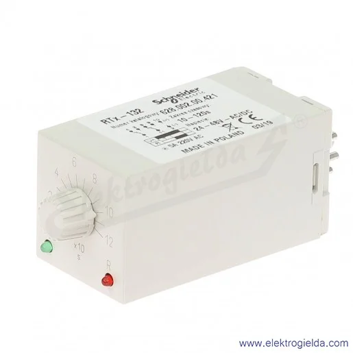 Przekaźnik czasowy 628-002-00-421, RTX132, 24-48VAC/DC, 10-120S Przekaźnik czasowy 628-002-00-421, RTX132, 24-48VAC/DC, 10-120S