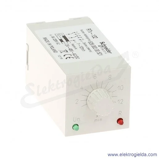 Przekaźnik czasowy 628-002-00-521, RTX132, 24-48VAC/DC, 1-12min Przekaźnik czasowy 628-002-00-521, RTX132, 24-48VAC/DC, 1-12min