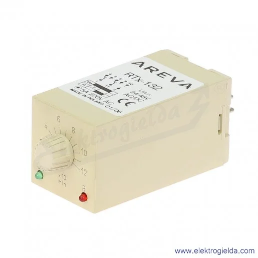 Przekaźnik czasowy 628-002-00-621, RTX132, 24-48VAC/DC, 10-120min Przekaźnik czasowy 628-002-00-621, RTX132, 24-48VAC/DC, 10-120min