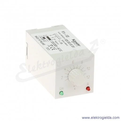 Przekaźnik czasowy 628-003-00-351, RTX133, 230VAC/DC, 1-12s Przekaźnik czasowy 628-003-00-351, RTX133, 230VAC/DC, 1-12s