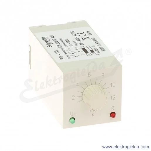 Przekaźnik czasowy 628-003-00-421, RTX133, 24-48VAC/DC, 10-120s Przekaźnik czasowy 628-003-00-421, RTX133, 24-48VAC/DC, 10-120s