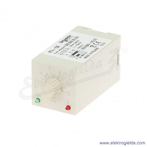 Przekaźnik czasowy 628-003-00-551, RTX133, 230VAC/DC, 1-12min Przekaźnik czasowy 628-003-00-551, RTX133, 230VAC/DC, 1-12min