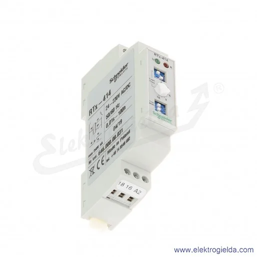 Przekaźnik czasowy 646-000-00-031, RTX414, 24...230V AC/DC, mikroprocesorowy Przekaźnik czasowy 646-000-00-031, RTX414, 24...230V AC/DC, mikroprocesorowy