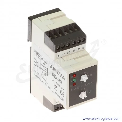 Przekaźnik pomiarowy 723-000-00-021, REX-30, 30-90VAC/DC Przekaźnik pomiarowy 723-000-00-021, REX-30, 30-90VAC/DC