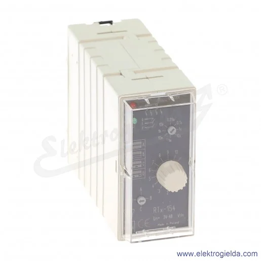 Przekaźnik czasowy 627-004-00-021, RTX154, 24-48VAC/DC, wielofunkcyjny Przekaźnik czasowy 627-004-00-021, RTX154, 24-48VAC/DC, wielofunkcyjny