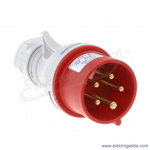 Wtyczka siłowa 5x16A 3P+N+PE zwrotnica faz Wtyczka siłowa 5x16A 3P+N+PE zwrotnica faz