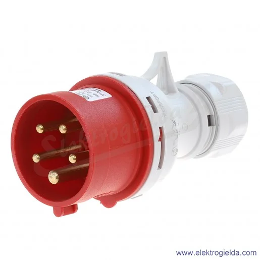Wtyczka siłowa 5x16A 3P+N+PE zwrotnica faz Wtyczka siłowa 5x16A 3P+N+PE zwrotnica faz