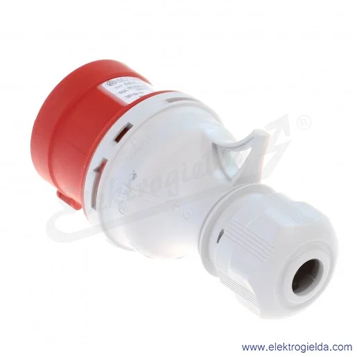 Wtyczka siłowa 5x16A 3P+N+PE zwrotnica faz Wtyczka siłowa 5x16A 3P+N+PE zwrotnica faz