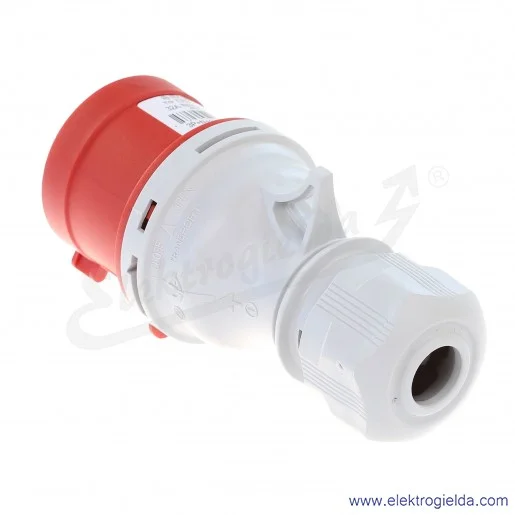 Wtyczka siłowa 5x32A 3P+N+PE zwrotnica faz Wtyczka siłowa 5x32A 3P+N+PE zwrotnica faz