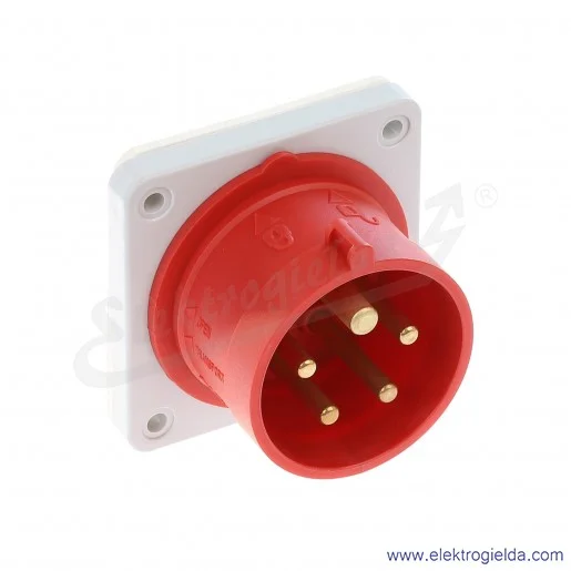 Wtyczka tablicowa odbiornikowa 5x16A 3P+N+PE Wtyczka tablicowa odbiornikowa 5x16A 3P+N+PE