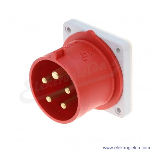 Wtyczka tablicowa odbiornikowa 5x32A 3P+N+PE Wtyczka tablicowa odbiornikowa 5x32A 3P+N+PE