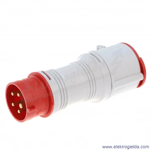 Adapter reduktor 5x16A wtyczka -  5x32A gniazdo Adapter reduktor 5x16A wtyczka -  5x32A gniazdo