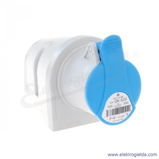 Gniazdo stałe 230V 3x32A L+N+PE Gniazdo stałe 230V 3x32A L+N+PE