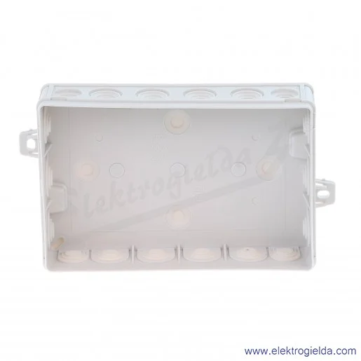 Puszka natynkowa 6410-30 90x135x40 IP54 odgałęźna 18 otworów Puszka natynkowa 6410-30 90x135x40 IP54 odgałęźna 18 otworów