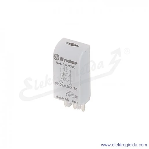 Moduł 99.02.0.024.98 6-24V AC/DC Dioda LED + Warystor Moduł 99.02.0.024.98 6-24V AC/DC Dioda LED + Warystor