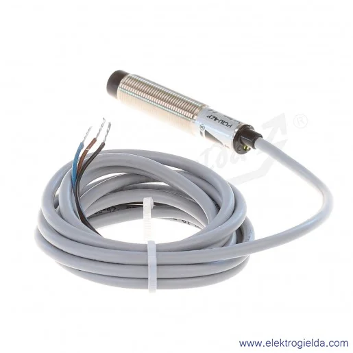 Czujnik indukcyjny PCID4ZP 4mm M12 10-30VDC 800Hz No PNP czoło wystające IP67 Czujnik indukcyjny PCID4ZP 4mm M12 10-30VDC 800Hz No PNP czoło wystające IP67