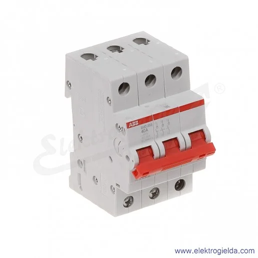 Rozłącznik główny SHD203/40 3P 40A Rozłącznik główny SHD203/40 3P 40A