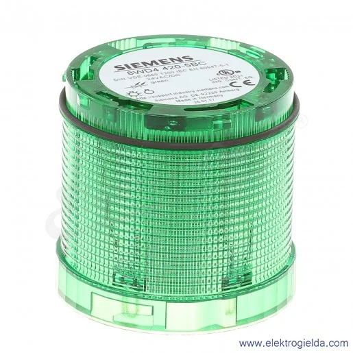 Kolumna sygnalizacyjna 8WD4420-5BC LED ZIELONE . 70MM, ŚWIATŁO SYGNALIZACYJNE MIGOWE , 24 V AC/DCSIGNALLING COLUMN Kolumna sygnalizacyjna 8WD4420-5BC LED ZIELONE . 70MM, ŚWIATŁO SYGNALIZACYJNE MIGOWE , 24 V AC/DCSIGNALLING COLUMN