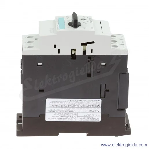 Wyłącznik silnikowy 3RV1031-4BA10 WYZW. PRZECIĄŻ. 14...20 A, BEZZWŁ. WYZW. ZWARĆ. NAPDPR. 260 A, WIELKOŚĆ S2 Wyłącznik silnikowy 3RV1031-4BA10 WYZW. PRZECIĄŻ. 14...20 A, BEZZWŁ. WYZW. ZWARĆ. NAPDPR. 260 A, WIELKOŚĆ S2