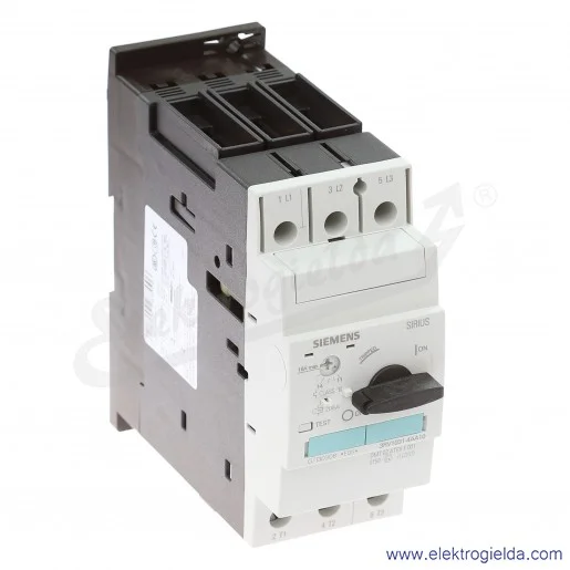 Wyłącznik silnikowy 3RV1031-4AA10 WYZW. PRZECIĄŻ. 11...16 A, BEZZWŁ. WYZW. ZWARĆ. NAPDPR. 208 A, Wyłącznik silnikowy 3RV1031-4AA10 WYZW. PRZECIĄŻ. 11...16 A, BEZZWŁ. WYZW. ZWARĆ. NAPDPR. 208 A,