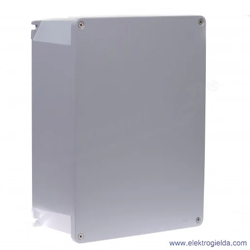 Obudowa seria Alubox 653.07 410x315x153 IP66 aluminiowa Obudowa seria Alubox 653.07 410x315x153 IP66 aluminiowa