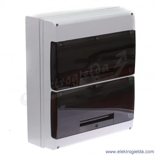 Rozdzielnia seria Domino 672.4032 ilość modułów 32 DIN, IP66, natynkowa Rozdzielnia seria Domino 672.4032 ilość modułów 32 DIN, IP66, natynkowa