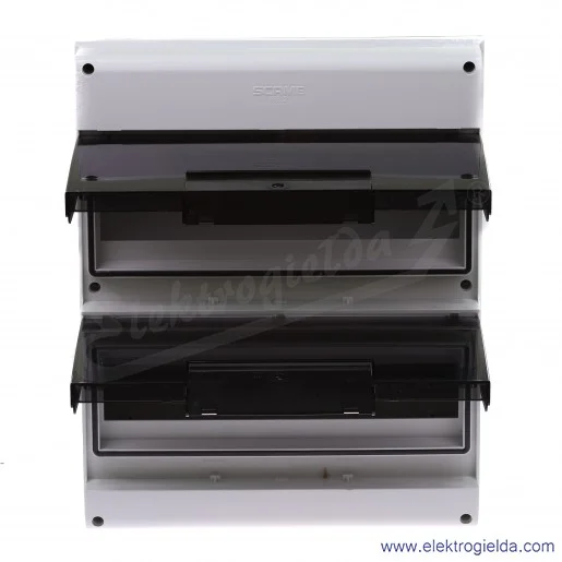 Rozdzielnia seria Domino 672.4032 ilość modułów 32 DIN, IP66, natynkowa Rozdzielnia seria Domino 672.4032 ilość modułów 32 DIN, IP66, natynkowa