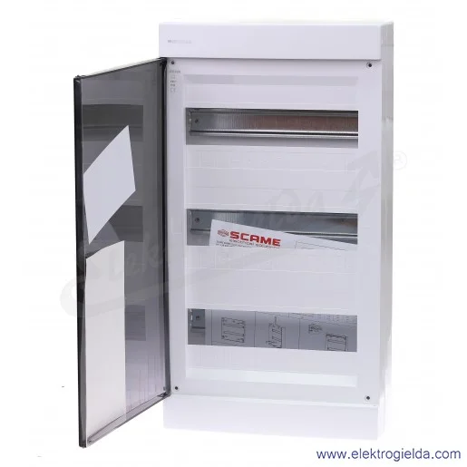 Rozdzielnia seria DINAMIC 678.3036.BT ilość modułów 36 DIN IP44, drzwi transparentne, montaż natynkowy Rozdzielnia seria DINAMIC 678.3036.BT ilość modułów 36 DIN IP44, drzwi transparentne, montaż natynkowy