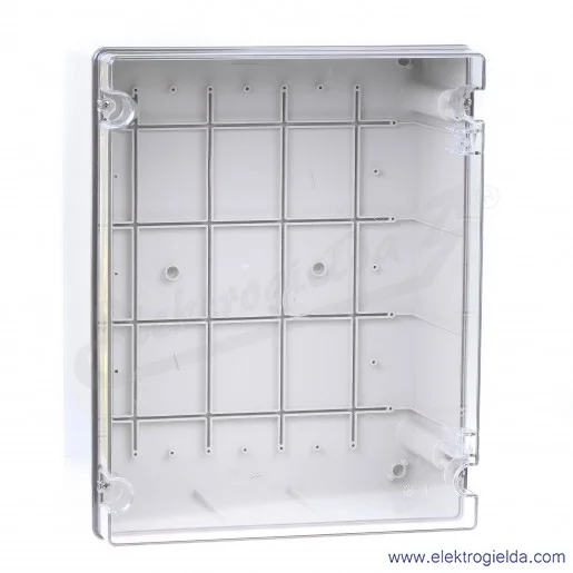 Obudowa seria SCABOX 686.430 380x300x170 mm IP56 przezroczyste wieczko Obudowa seria SCABOX 686.430 380x300x170 mm IP56 przezroczyste wieczko