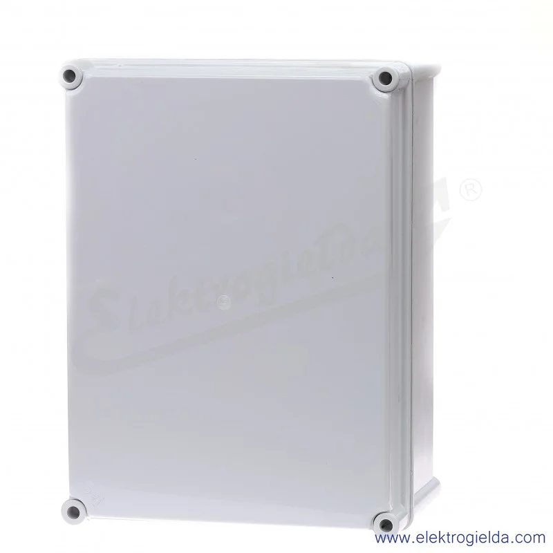 Obudowa seria Halyester CA-43s 360x270x170 IP67, RAL7035, pełne wieczko, montaż natynkowy Obudowa seria Halyester CA-43s 360x270x170 IP67, RAL7035, pełne wieczko, montaż natynkowy