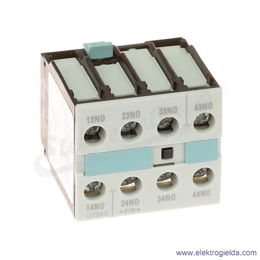 Styki pomocnicze 3RH1921-1FA40 4NO , DO STYCZNIKÓW S6 DO S12 Styki pomocnicze 3RH1921-1FA40 4NO , DO STYCZNIKÓW S6 DO S12