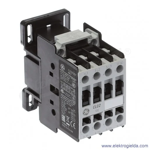 Stycznik CL02A310T1 24V AC 50/60 HZ, 1NO, 7.5KW/400V AC-3, 32A AC-1, 3-polowy Stycznik CL02A310T1 24V AC 50/60 HZ, 1NO, 7.5KW/400V AC-3, 32A AC-1, 3-polowy