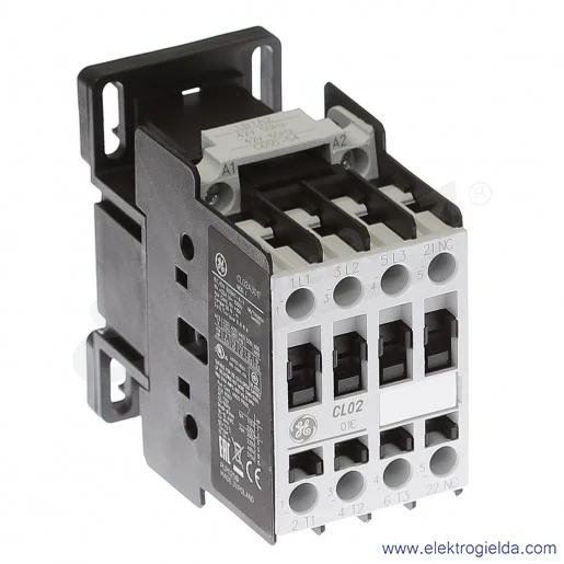 Stycznik CL02A301T2 42V AC 50/60 HZ, 1NC, 7.5KW/400V AC-3, 32A AC-1, 3-polowy Stycznik CL02A301T2 42V AC 50/60 HZ, 1NC, 7.5KW/400V AC-3, 32A AC-1, 3-polowy