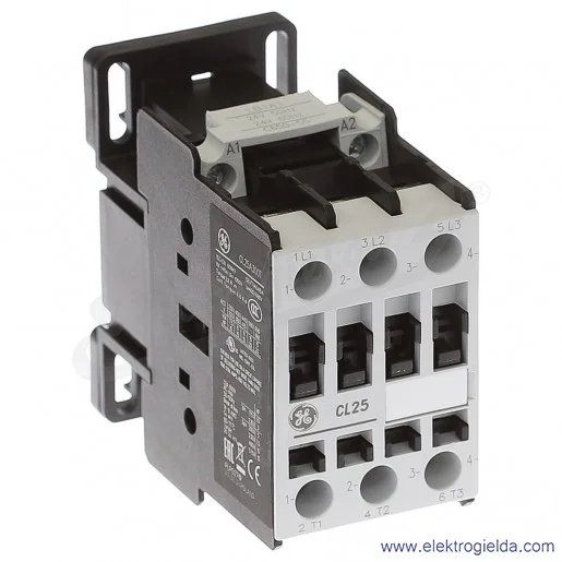 Stycznik CL25A300T6 24V AC 50/60 HZ, 11KW/400V AC-3, 45A AC-1, 3-polowy Stycznik CL25A300T6 24V AC 50/60 HZ, 11KW/400V AC-3, 45A AC-1, 3-polowy