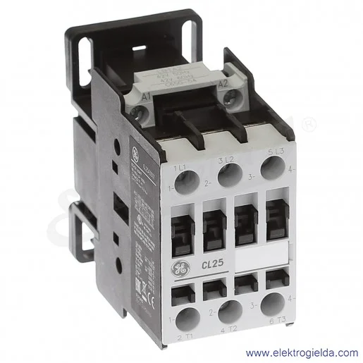 Stycznik CL25A300T2 42V AC 50/60 HZ, 11KW/400V AC-3, 45A AC-1, 3-polowy Stycznik CL25A300T2 42V AC 50/60 HZ, 11KW/400V AC-3, 45A AC-1, 3-polowy