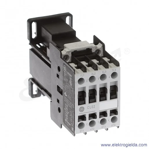 Stycznik CL02D400TD 24V DC, 7,5KW/400V AC-3, 32A AC-1, 4-polowy Stycznik CL02D400TD 24V DC, 7,5KW/400V AC-3, 32A AC-1, 4-polowy