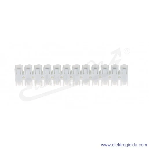 Listwa zaciskowa 22210216, LTA 12*2.5, 2,5mm2, 24A, 400V, 12 torowa Listwa zaciskowa 22210216, LTA 12*2.5, 2,5mm2, 24A, 400V, 12 torowa