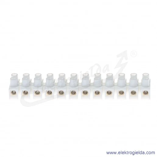 Listwa zaciskowa 22412216, LTA 12*6,0, gwintowa, 6mm2, 41A, 400V, 12 torowa Listwa zaciskowa 22412216, LTA 12*6,0, gwintowa, 6mm2, 41A, 400V, 12 torowa