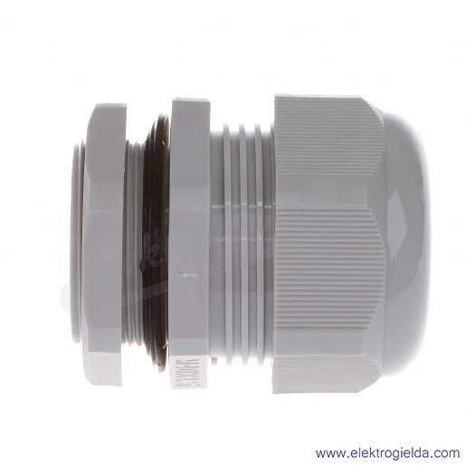 Dławnica kablowa DP-EN 40 HM szara z poliamidu, stopień ochrony IP68 w komplecie z nakrętką i płaską uszczelką Dławnica kablowa DP-EN 40 HM szara z poliamidu, stopień ochrony IP68 w komplecie z nakrętką i płaską uszczelką