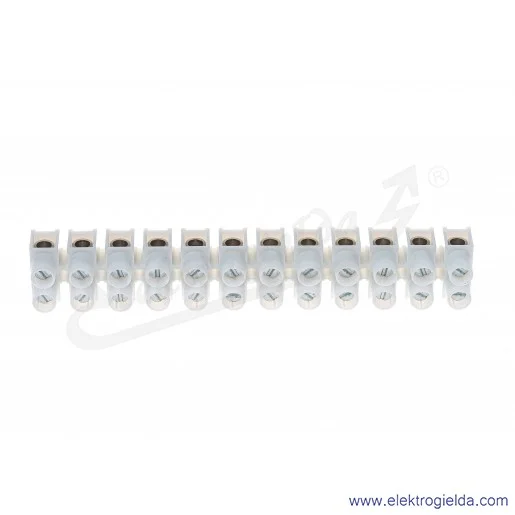 Listwa zaciskowa 22612216, LTA 12*16, gwintowa, 16mm2, 76A, 400V, 12 torowa Listwa zaciskowa 22612216, LTA 12*16, gwintowa, 16mm2, 76A, 400V, 12 torowa