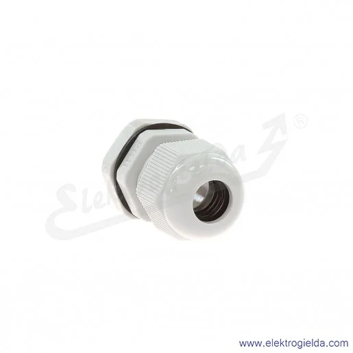 Dławnica kablowa DP 11/H szara z poliamidu, stopień ochrony IP68 w komplecie z nakrętką i płaską uszczelką Dławnica kablowa DP 11/H szara z poliamidu, stopień ochrony IP68 w komplecie z nakrętką i płaską uszczelką