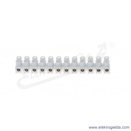 Listwa zaciskowa 22612216, LTA 12*16, gwintowa, 16mm2, 76A, 400V, 12 torowa Listwa zaciskowa 22612216, LTA 12*16, gwintowa, 16mm2, 76A, 400V, 12 torowa