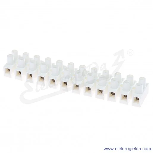 Listwa zaciskowa 23320310, LTV 12-4,0 T-320, 4mm2, 32A, 750V, 12 torowa Listwa zaciskowa 23320310, LTV 12-4,0 T-320, 4mm2, 32A, 750V, 12 torowa