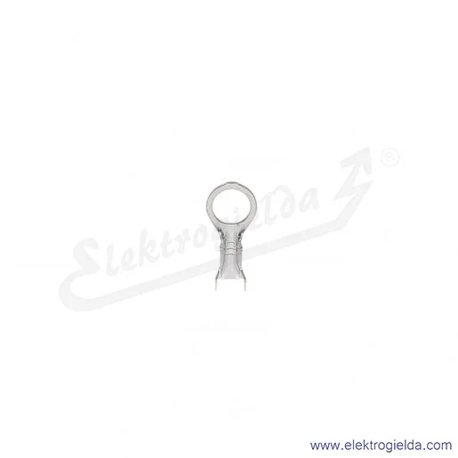 Końcówka oczkowa zaciskana tak jak końcówki konektorowe MO 2,5/6 z mosiądzu cynowany galwanicznie Końcówka oczkowa zaciskana tak jak końcówki konektorowe MO 2,5/6 z mosiądzu cynowany galwanicznie
