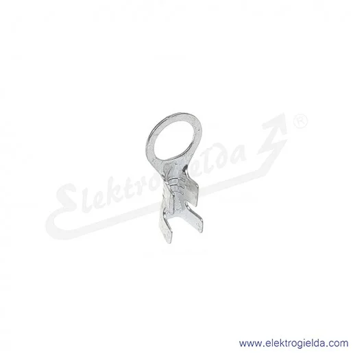 Końcówka oczkowa zaciskana tak jak końcówki konektorowe MO 2,5/4 z mosiądzu cynowany galwanicznie Końcówka oczkowa zaciskana tak jak końcówki konektorowe MO 2,5/4 z mosiądzu cynowany galwanicznie