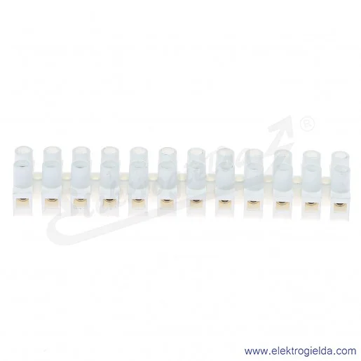 Listwa zaciskowa 23220310, LTV12-2.5, 2,5mm2, 750V, 24A, 6 torowa Listwa zaciskowa 23220310, LTV12-2.5, 2,5mm2, 750V, 24A, 6 torowa