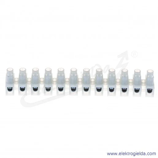 Listwa zaciskowa 84226004, LTA-P 12*4.0, żółta, 4mm2, 32A, 690V, 12 torowa Listwa zaciskowa 84226004, LTA-P 12*4.0, żółta, 4mm2, 32A, 690V, 12 torowa